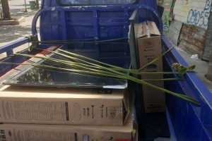 Xe ba gác chở hàng TP.HCM - quận 10